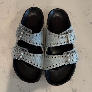 Isabel Marant Women’s Lennyo Denim Sandal